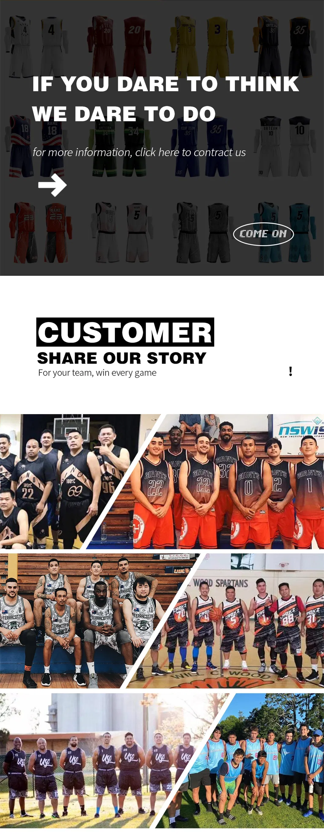 High Quality Sublimation Basketball Jersey Sportswear Coustom Basketvall Unifroms