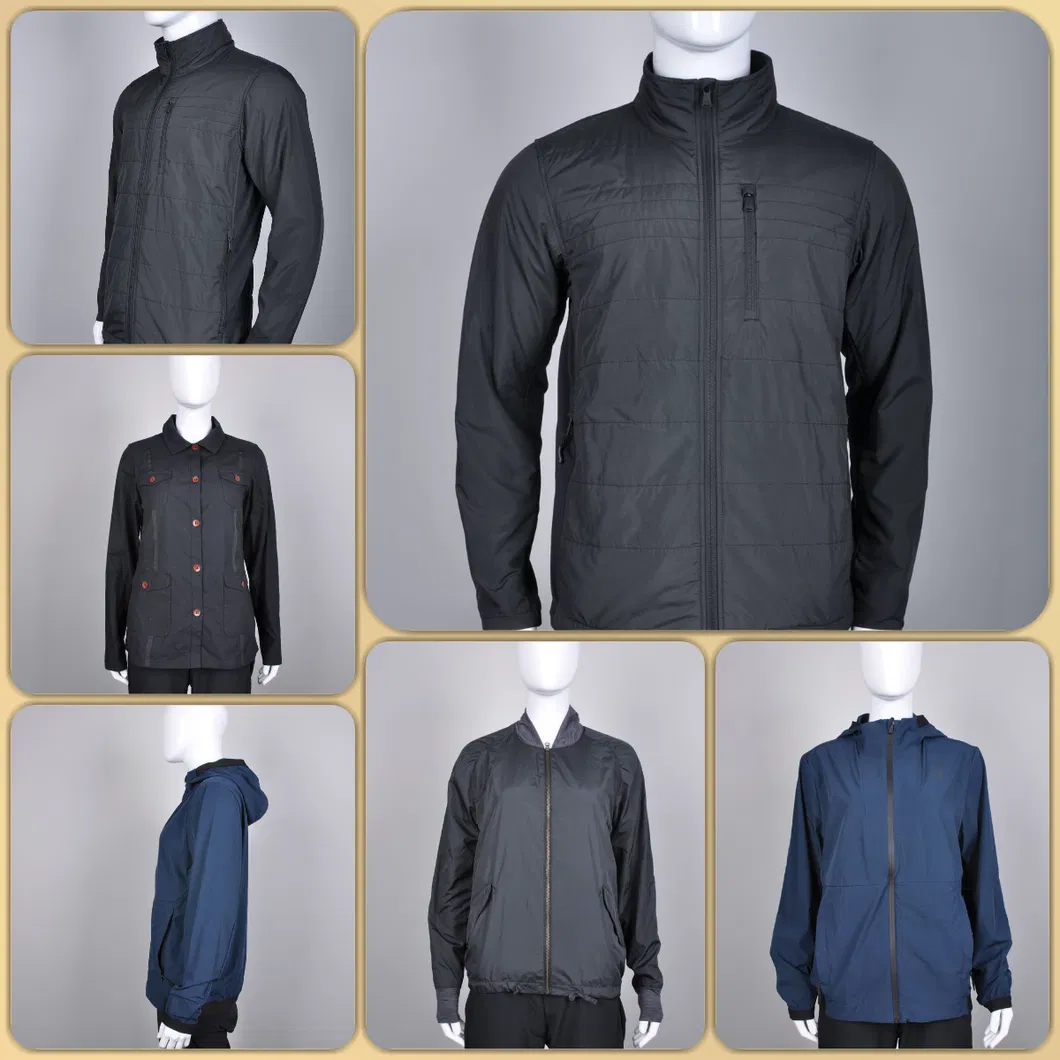 High Quality Winter Cotton Wind Jacket Color Block Funnel Neck Puffer Jacket Mens Jackets Coats