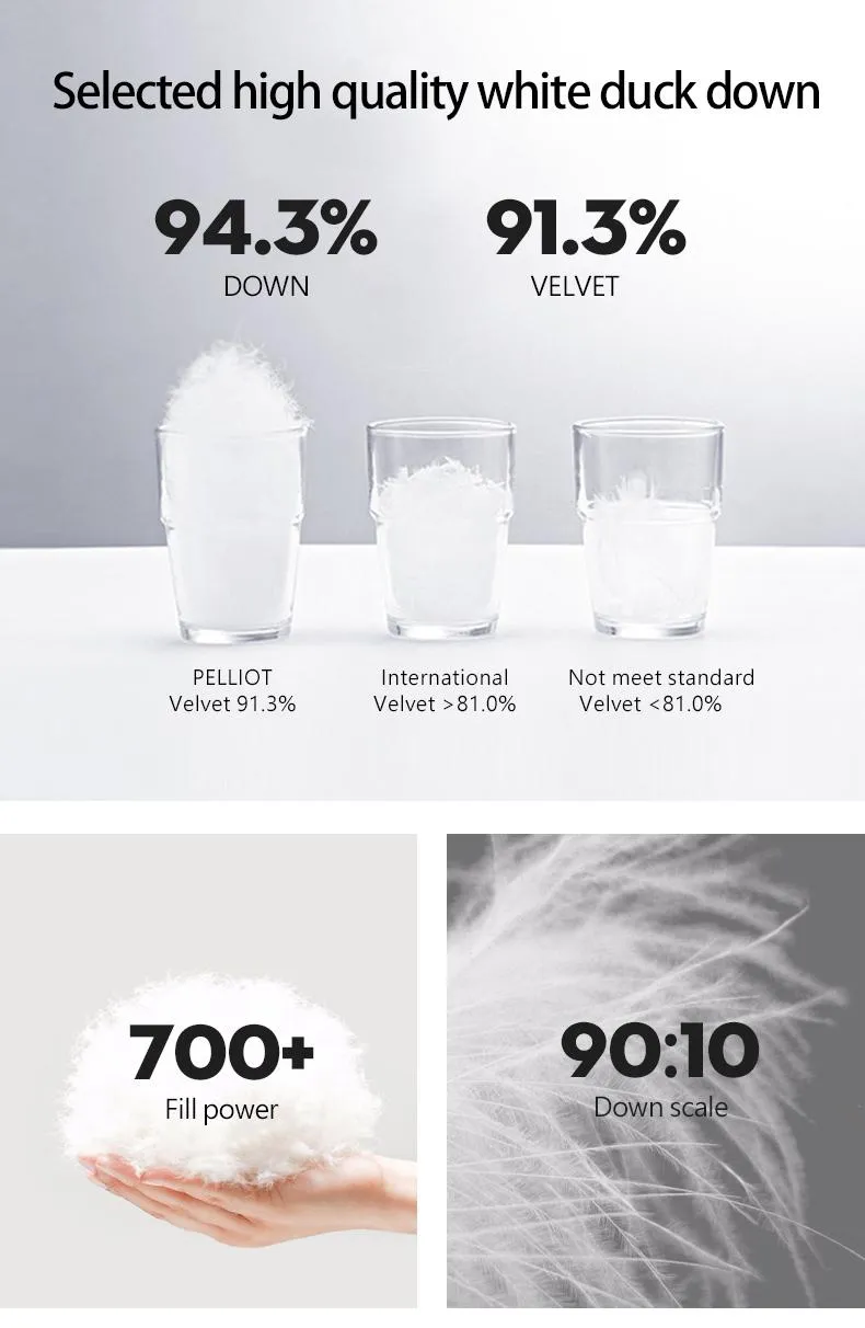 Hooded Outdoor Plus Size Winter Coat Shiny Puffer Men′s Down Jacket