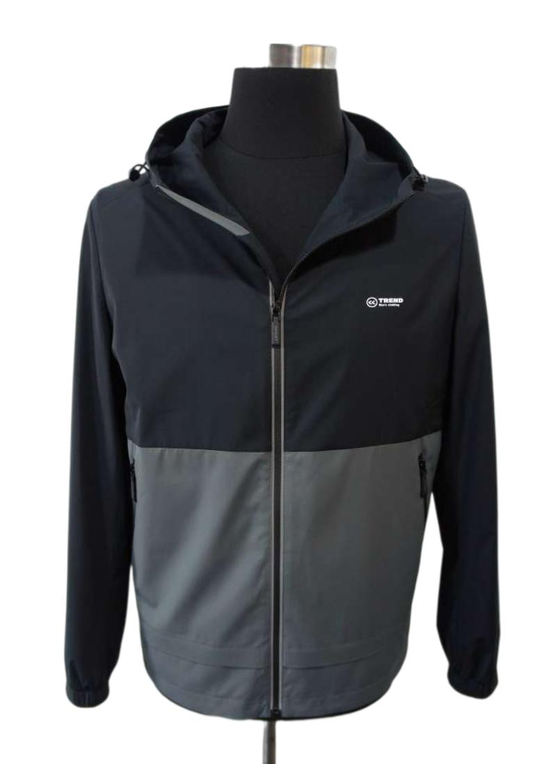 Hooded Outdoor Plus Size Winter Coat Shiny Puffer Men's Down Jacket