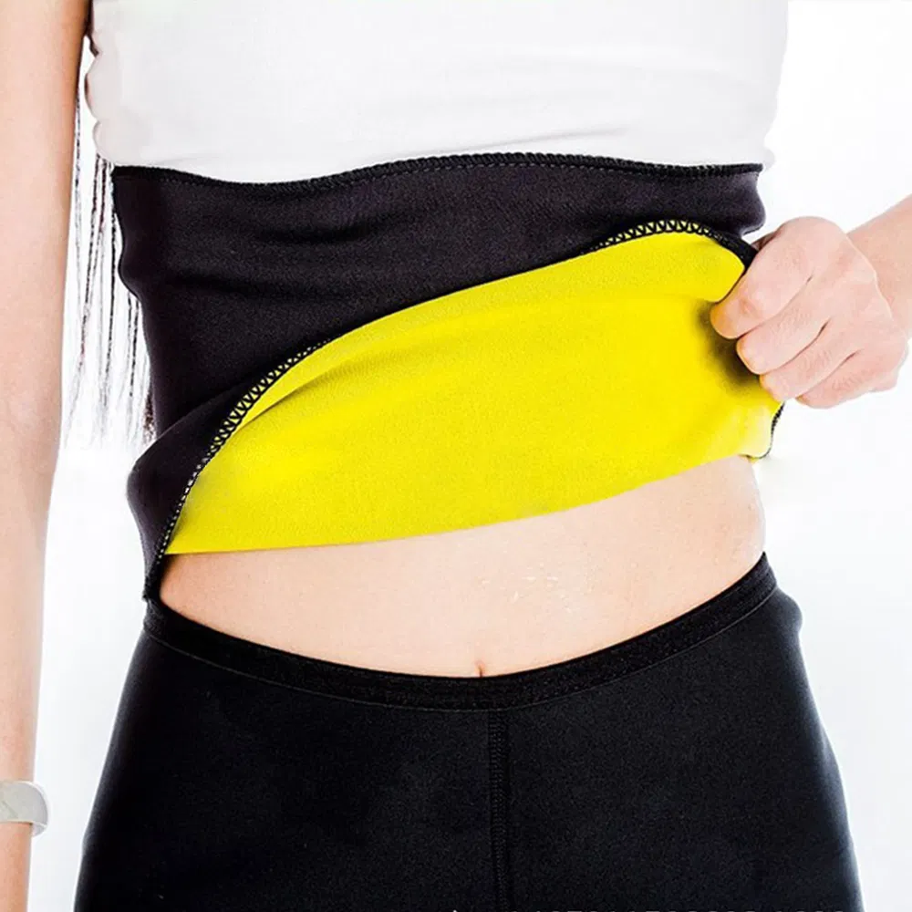 Hot Body Shaper for Women Neoprene Slimming Belt Tummy Control Shapewear Stomach Fat Burner Workout Sauna Suit