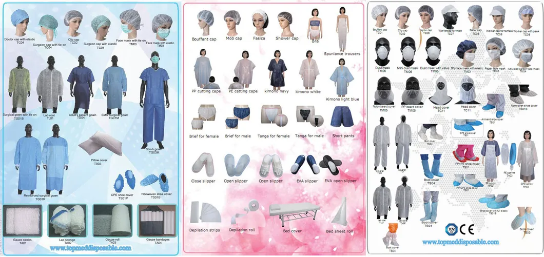 Hot Disposable Nonwoven PP/SMS U Tanga for SPA Bueaty Sauna Tange Women′s Panties