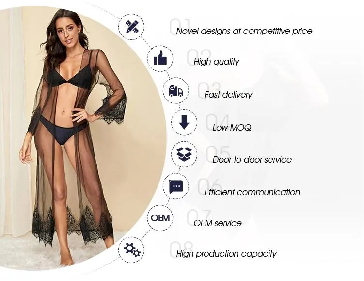 Hot Luxury Transparent Soft Lace Women Sexy Red Night Lingerie Teddy Sleepwear