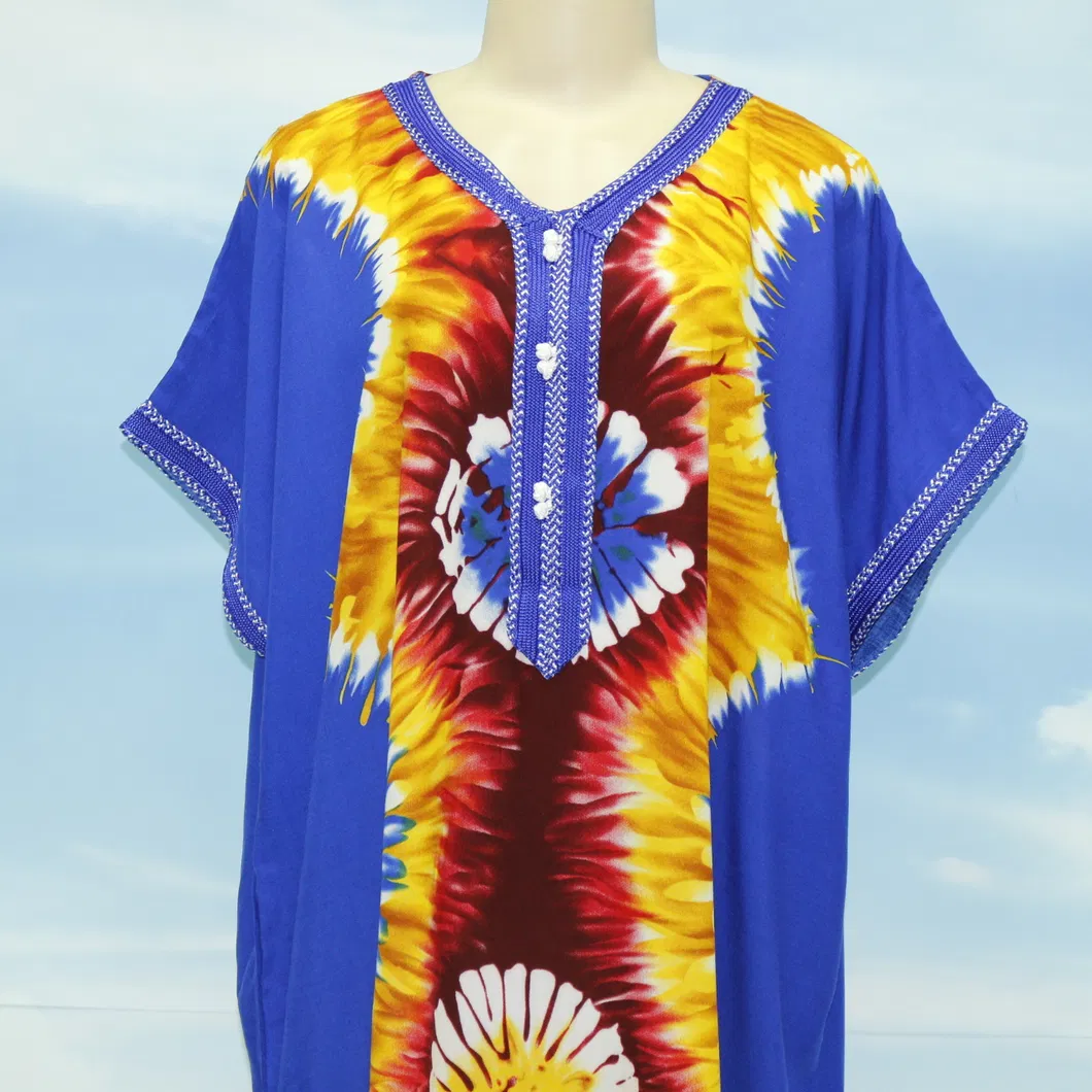 Hot Sale African Women Clothing New Design Short Lace Cotton Dress