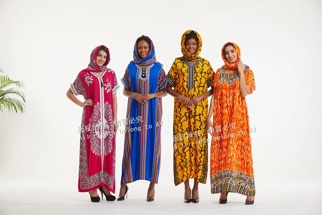 Hot Sale African Women Clothing New Design Short Lace Cotton Dress