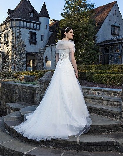 Ivory Organza Beading A Line Bridal Dress Plus Size Cap Sleeve Wedding Dress