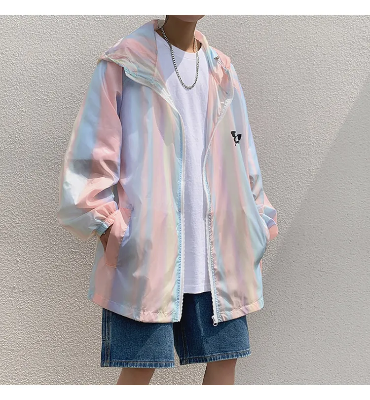 Korean Fashion Summer Thin Sunscreen Handsome Loose Casual Clothing Jacket