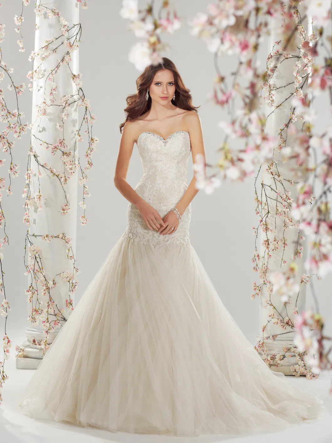 Lace Princess Bridal Wedding Dresses Mermaid Wedding Dress