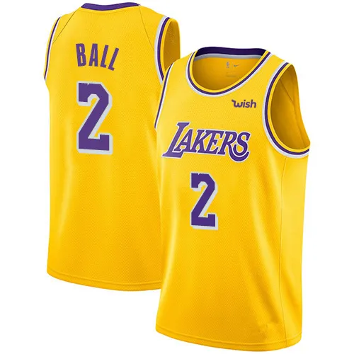 Lakers Jerseys 2 Lonzo Ball Turner Basketball Jerseys