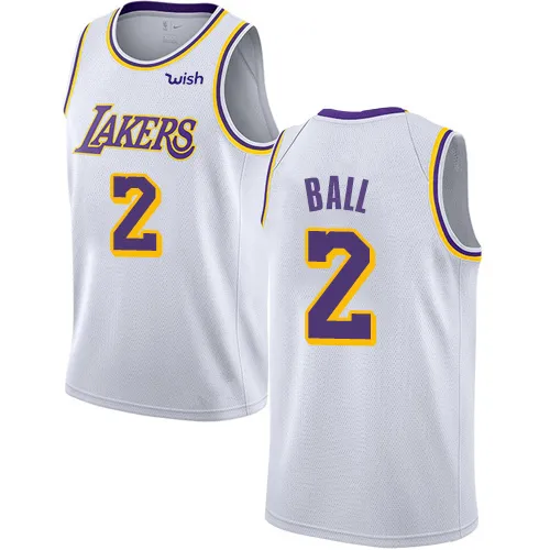 Lakers Jerseys 2 Lonzo Ball Turner Basketball Jerseys