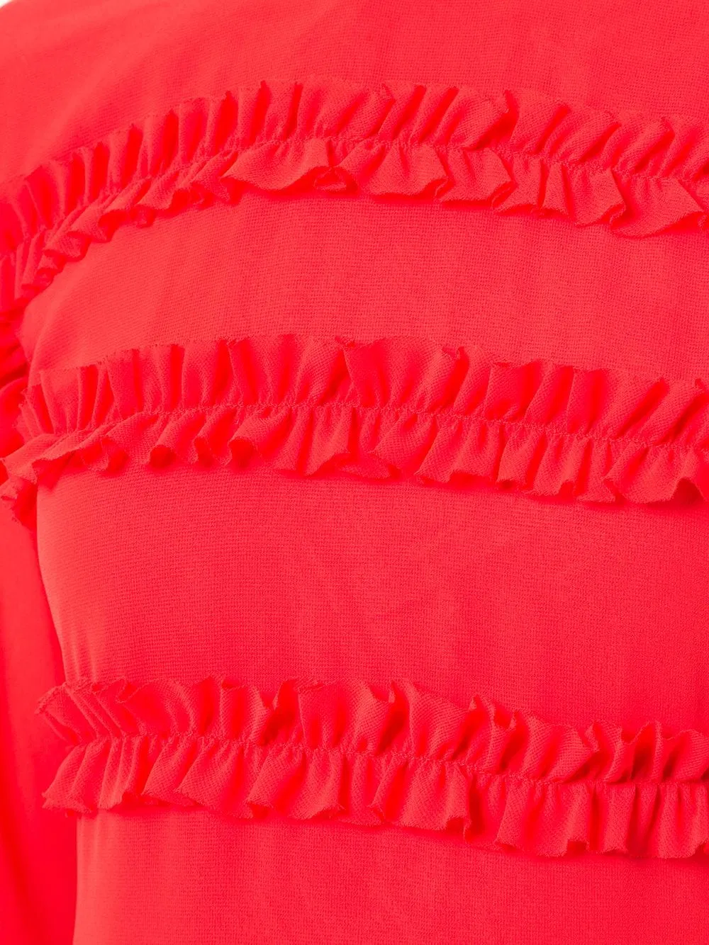 Luxury Design Women New Autum Style Frill Trim Maxi Dresses Wholesale