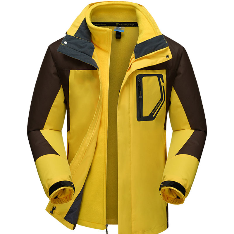 Men Hooded Softshell Waterproof Sportswear