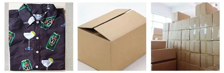 Men Polyester Hawaiian Shirts