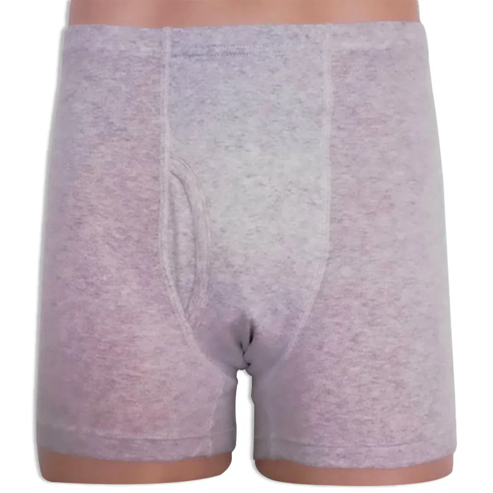 Men′s Cotton Underwear Crotch Leakproof Waterproof Underwear for Adult Incontinence