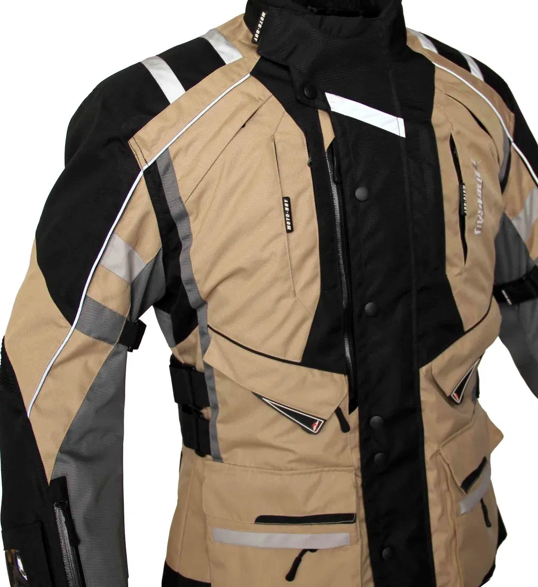 Men′s Polyester Moto-Boy Motorcycle Jackets (MBL-T001J)