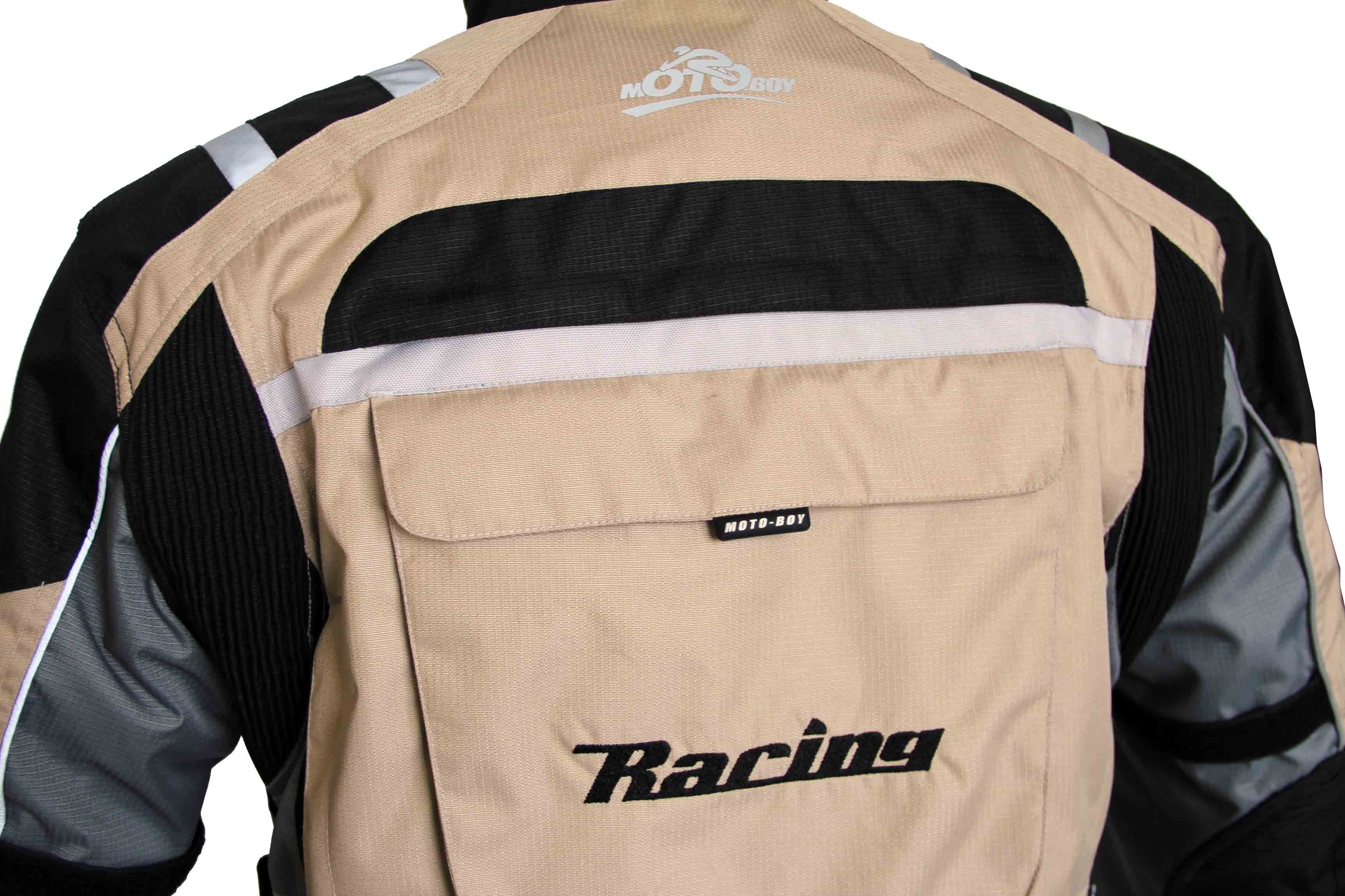 Men's Polyester Moto-Boy Motorcycle Jackets ( MBL -T001J)