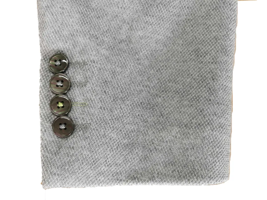 Men′s Tailored Fit Casual Cotton Jacket Signature Textured Sport Coat Jersey Blazer