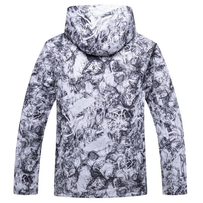 Men′s Waterproof Warm Outdoor Ski Jacket