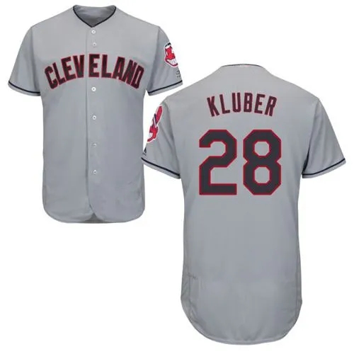 Men Women Youth Indians Jerseys 28 Corey Kluber Baseball Jerseys