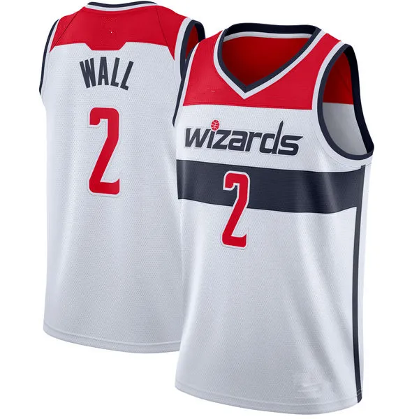 Men Women Youth Wizards Jerseys 2 John Wall Basketball Jerseys