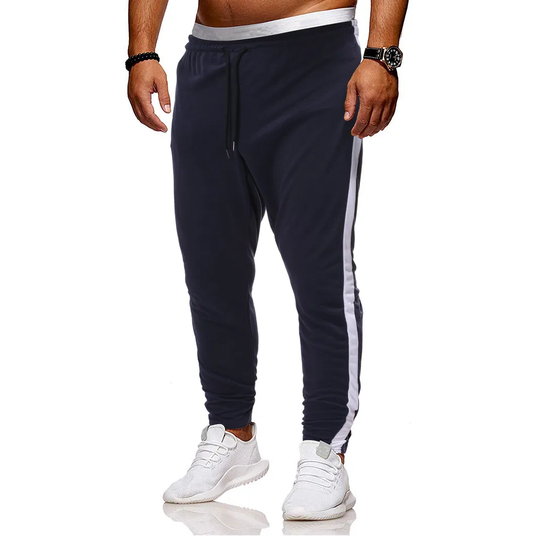 Mens Slim Fit Cuffed Tracksuit Jogging Bottoms Sweat Pants Mens Gym Pants