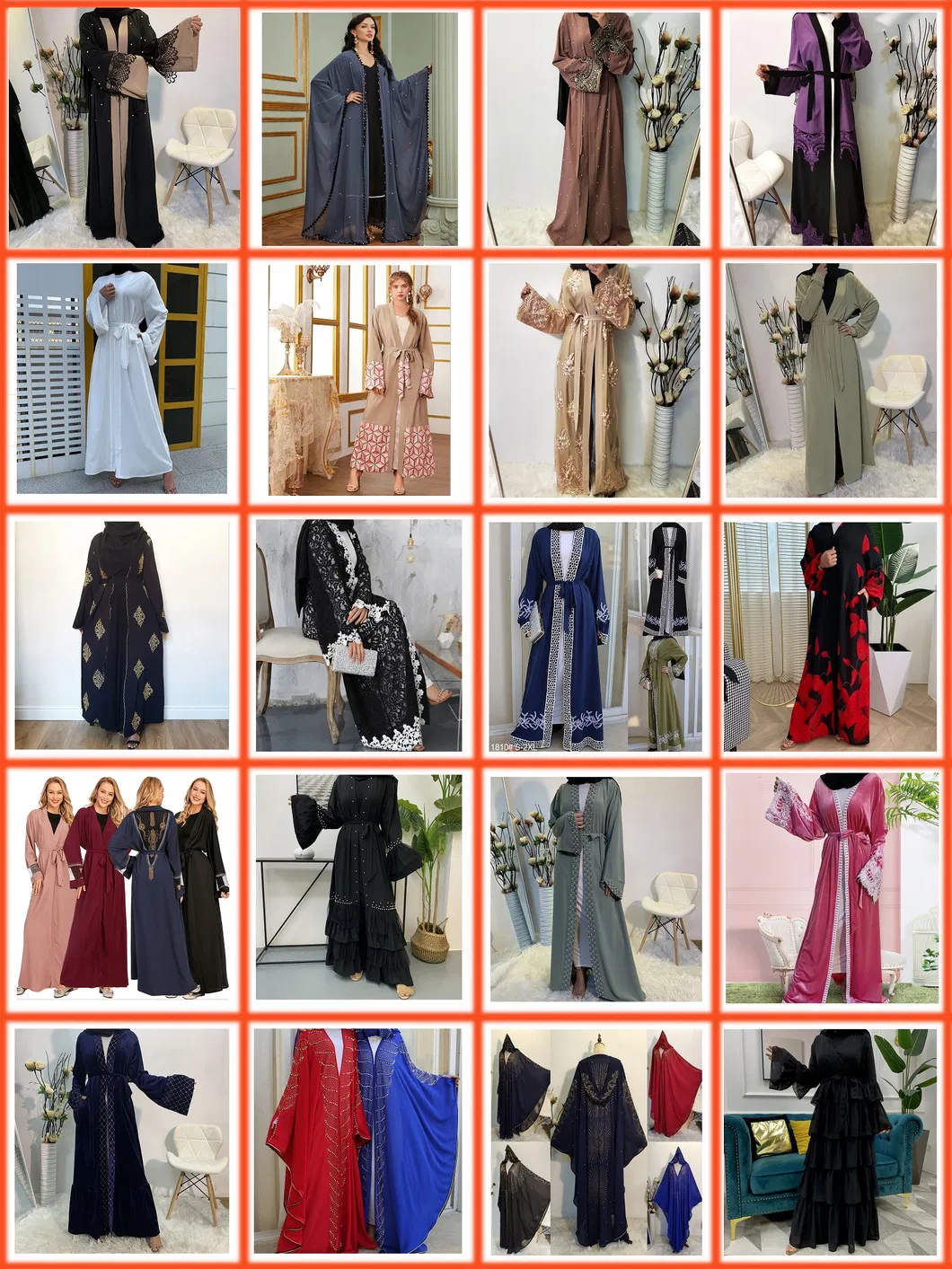 Muslim Women Dress Cocktail Islamic Party Dress Designer Fashion Long Maxi Dress Ladies Evening Abaya Gown Dress