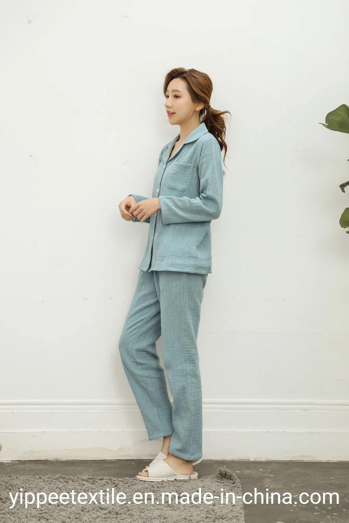 New Arrival Cotton Women's Loungewear Sleepwear Pajamas Set