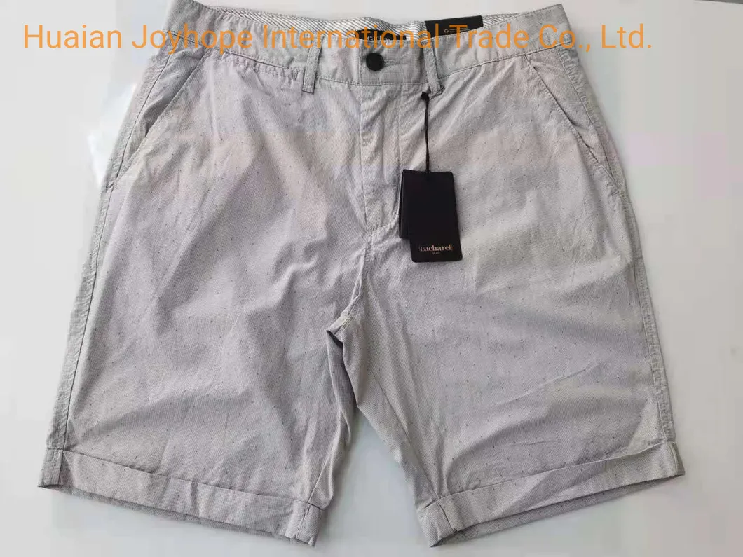 New Arrival Fancy Dobby Cotton Bermuda Casual Shorts