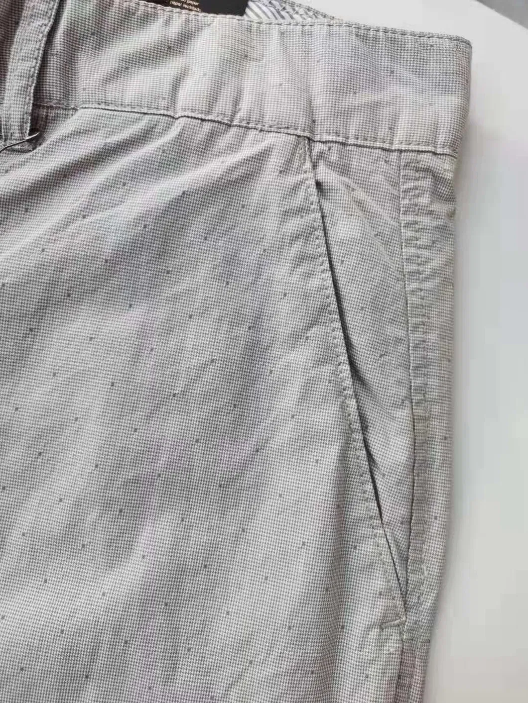 New Arrival Fancy Dobby Cotton Bermuda Casual Shorts