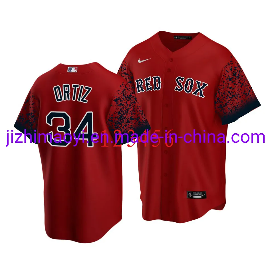New Arrival Wholesale Amazon Best Seller 2021 City Connect M-Lb Jersey Boston Red Soxs Hot Sale Fan Cool Base Shirt for Men