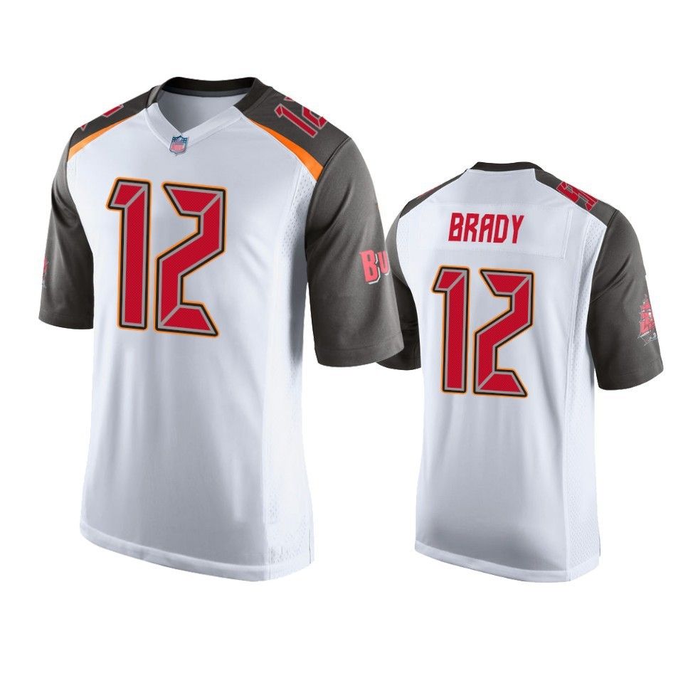 New Football Jersey Buccaneers 12 Tom Brady Jersey