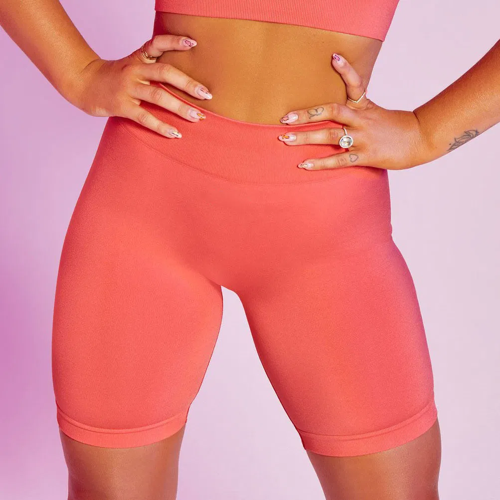 New Style Tik-Tok Ladies High Waisted Tight Sport Workout Butt Lift Yoga Athletic Active Wear Gym Clothing Suit Bright Color Fitness Leggings Sportswear