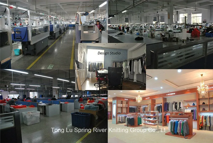 ODM Men Fashion Clothing Cable Knit Sweater Garment