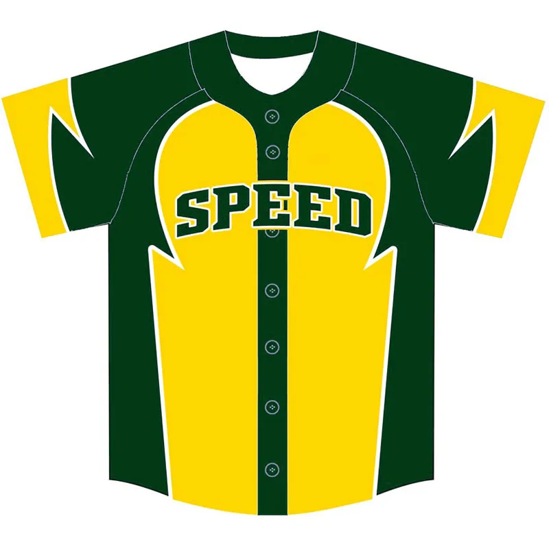 OEM Service Custom Sublimated Baseball Tshirt Design