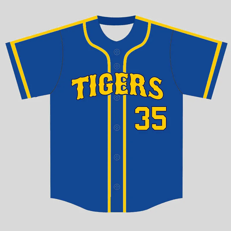 OEM Service Custom Sublimated Baseball Tshirt Design