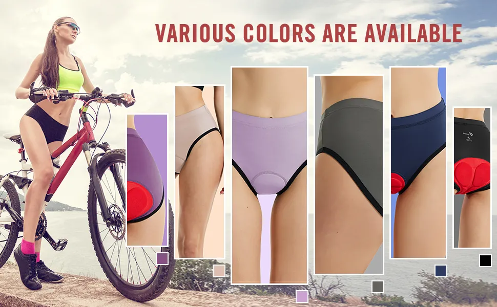 Omen′s 3D Padded Bike Underwear Cycling Shorts Road Biking Bicycle Briefs MTB Spin Riding Peloton