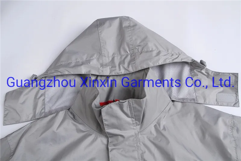 Outdoor Autumn Coat Men Sportswear Clothes Waterproof Hoodie Jacket (J506)