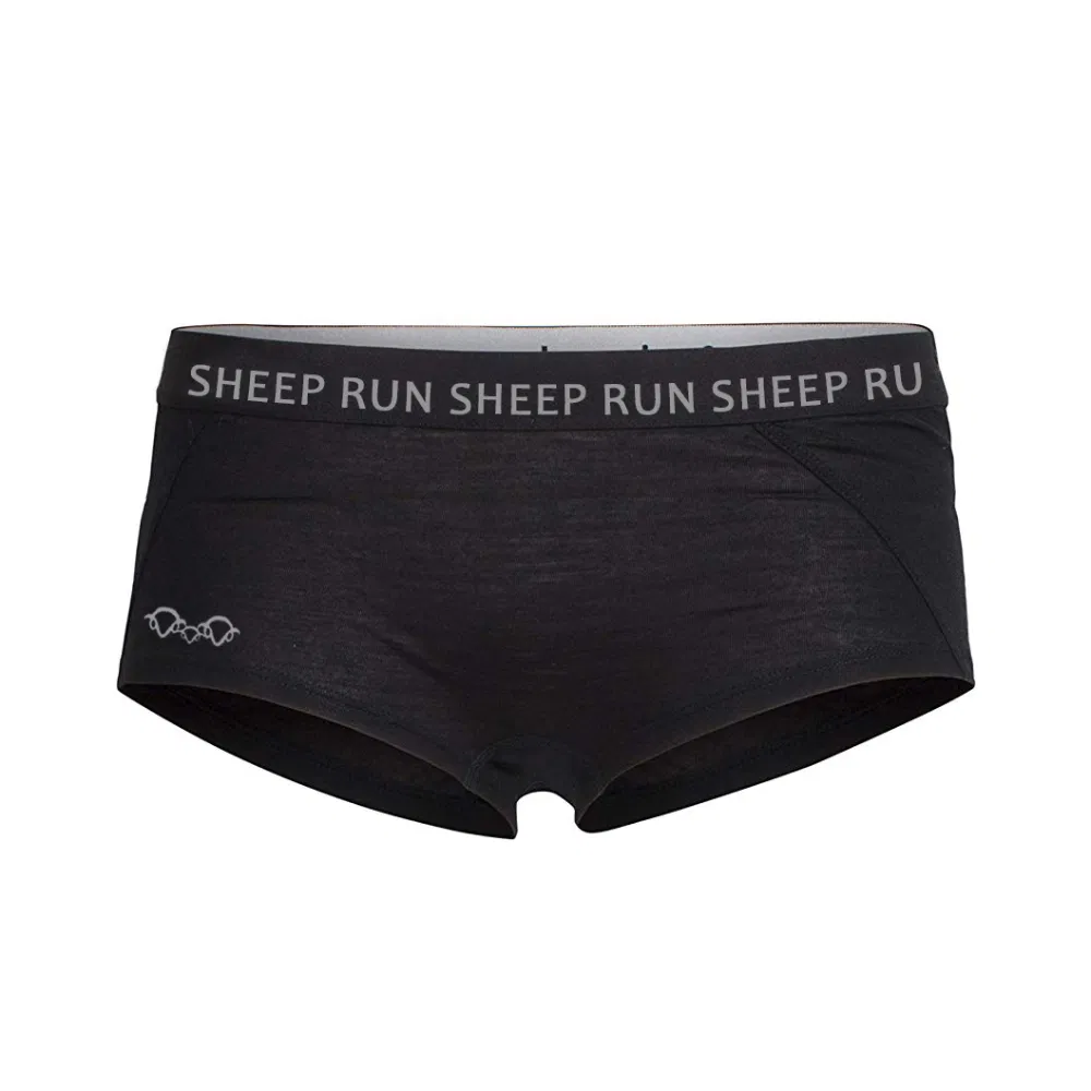Outdoor Sports Australian New Zealand Merino Wool Women′ S Bikini Underwear Boxer Boyshort