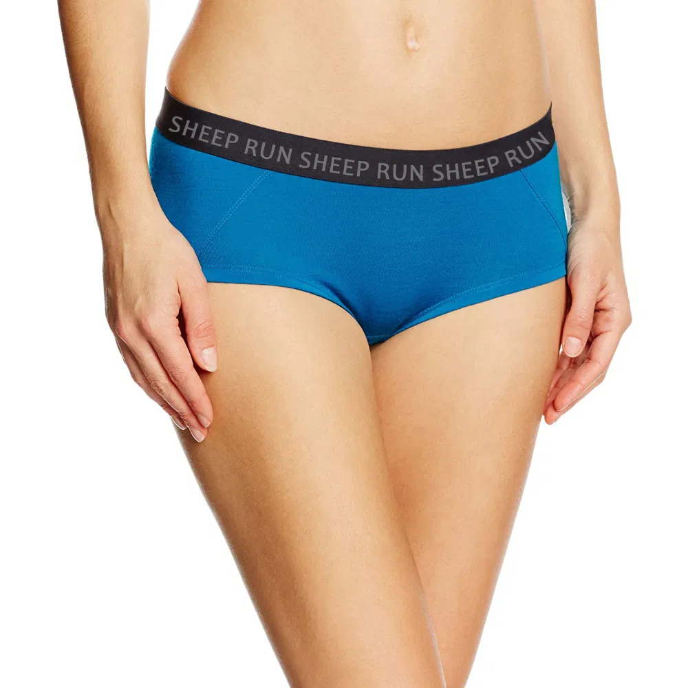 Outdoor Sports Australian New Zealand Merino Wool Women′ S Bikini Underwear Boxer Boyshort