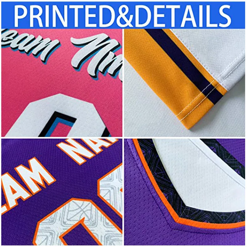Personalized Custom Name Men′s Basketball Jersey Team Uniforms