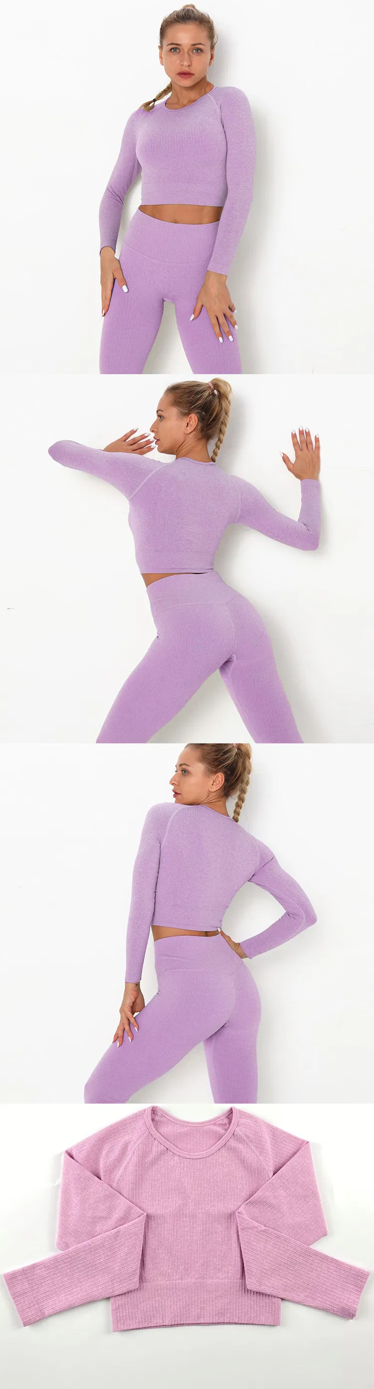 Premium Running Long Sleeve Fitness Women Yoga Top