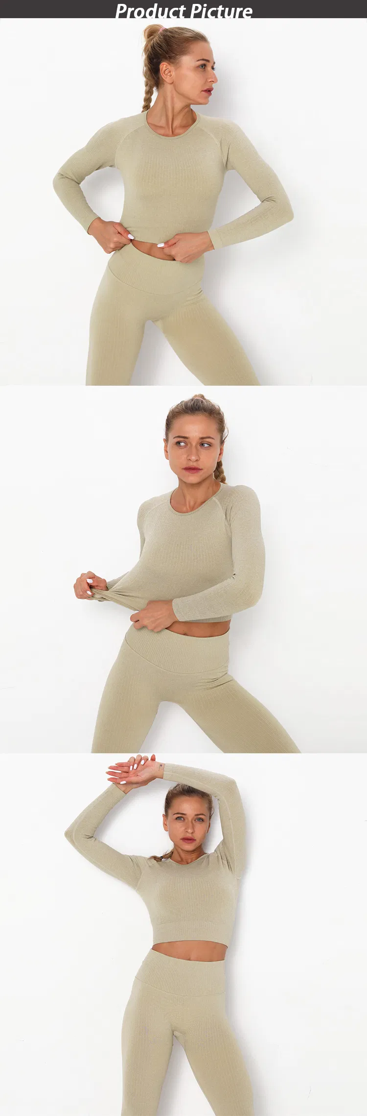 Premium Running Long Sleeve Fitness Women Yoga Top