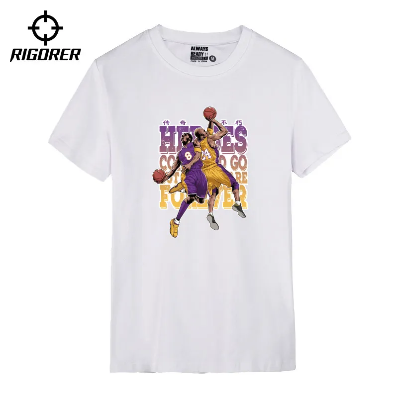Printed Basketball T-Shirt Legend La Lakers