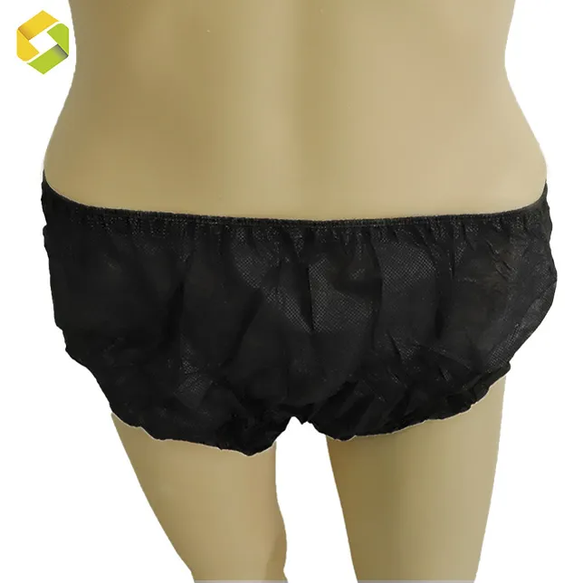 Private Protective Personal Care Women Men Plus Size Disposable Brief Underwear for SPA Massage
