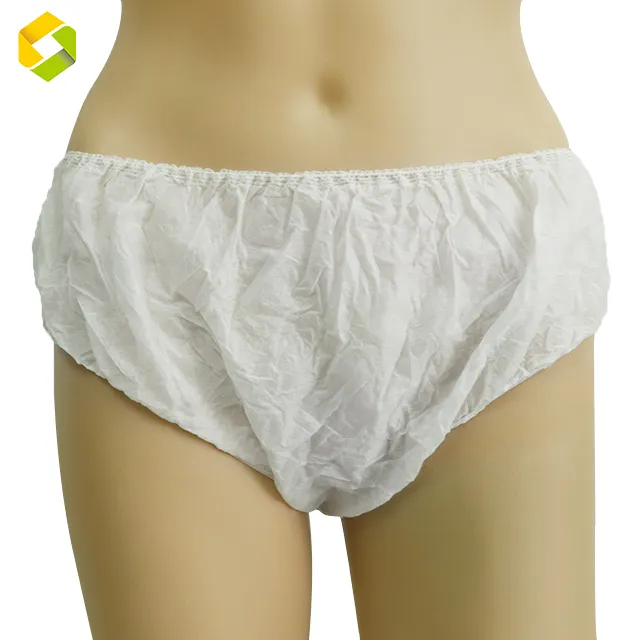 Private Protective Personal Care Women Men Plus Size Disposable Brief Underwear for SPA Massage