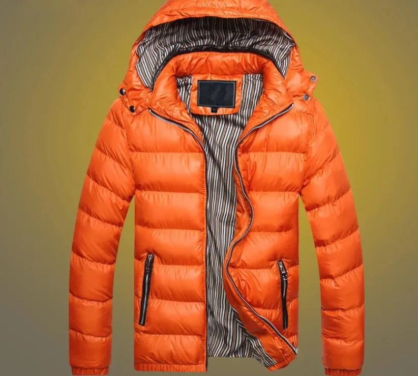Puffer Men Jackets Coats Winter Bubble Coat Men Down Jacket
