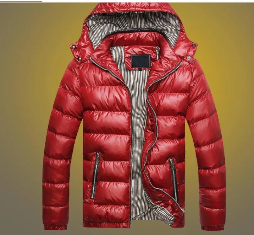Puffer Men Jackets Coats Winter Bubble Coat Men Down Jacket