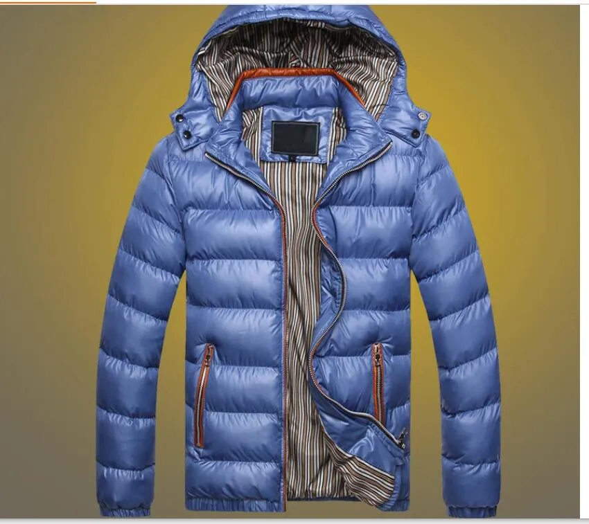 Puffer Mens Jackets Coats Winter Bubble Coat Men Down Jacket
