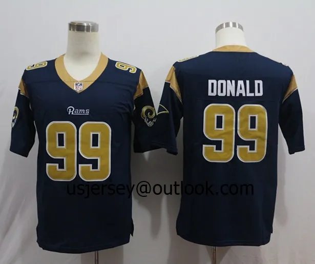 Rams Donald 99 Gurley II Buccaneers American Football Team Jerseys