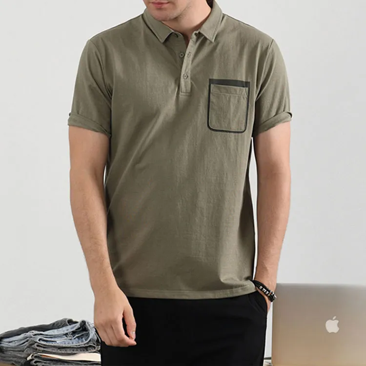 Rip-Stop Polo 100% Cotton Women Active Wear Plain T Shirt for Fitness Gym Yoga